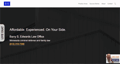 Desktop Screenshot of barrysedwardslaw.com